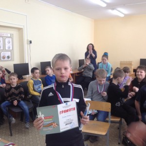 Степа Рунев - 3 место в своей возрастной группе.
